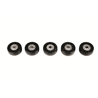 1-1/2" Black Magnetic Mag Mount Tool Holder - 5-Pack