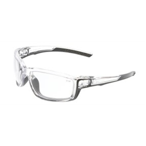 Dielectric (no metal parts)Lightweight and balanced frame with zero removable partsMAX6 Anti-Fog Lens CoatingMeets or exceeds ANSI Z87+ high impact standardNext generation inspired