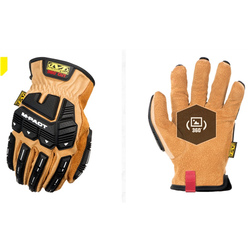 Mechanix WearÂ® DuraHideÂ® M-PactÂ® Driver F9-360 Cut Gloves (XXX-Large, DuraHideÂ® Leather)