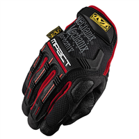 Mechanix Wear MPT-52-011 Mechanix Wear M-pact D30 High Impact Gloves, Black/Red, X-Large (1-Pair)
