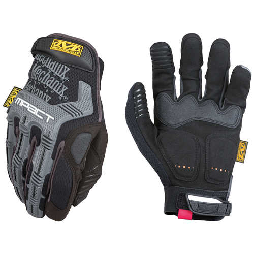 Mechanix Wear M-pactÂ® D30 High Impact Gloves, Black/Grey, X-Large (1-Pair)