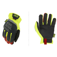 Mechanix WearÂ® Hi-Viz FastFitÂ® D4-360 Gloves (Small, Black/Fluorescent Yellow)