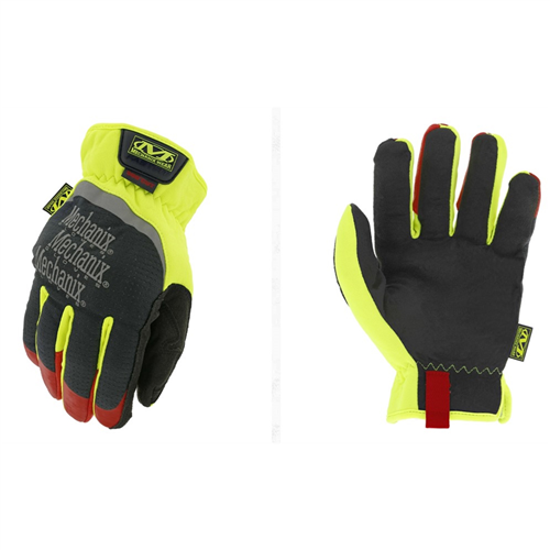 Mechanix WearÂ® Hi-Viz FastFitÂ® D4-360 Gloves (Medium, Black/Fluorescent Yellow)