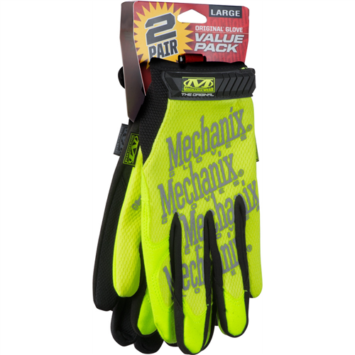 Hi-Viz Yellow Safety OriginalÂ® Glove With Free Covert FastFit, Size M