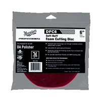 Meguiars DFC6 Meguiar's 6 in. Soft Buff DA Foam Cutting Disc