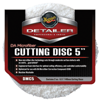 Meguiar'sÂ® 5 in. DA Microfiber Cutting Disc, (Pack of 2)