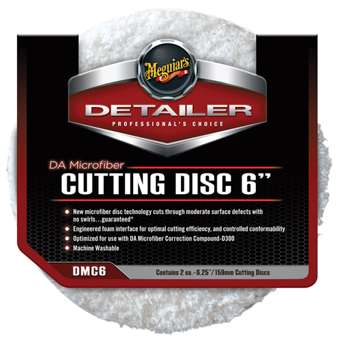 Meguiar'sÂ® 6 in. DA Microfiber Cutting Discs (12-Pack)