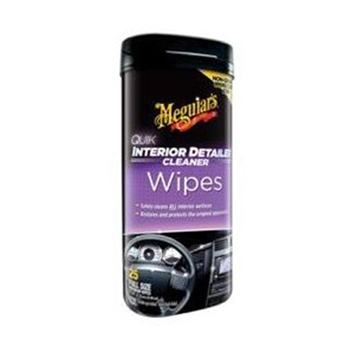 Meguiar's Quik Interior Detailer Wipes (25 Wipes)