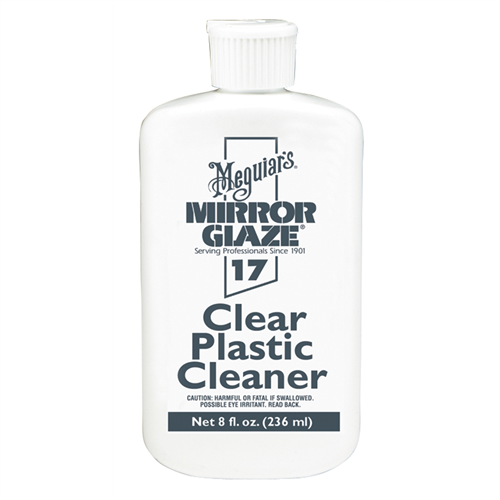 Meguiars M1708 Mirror Glaze Clear Plastic Cleaner - 8 Oz.