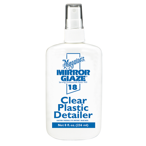Mirror GlazeÂ® Clear Plastic Detailer, 8 oz.