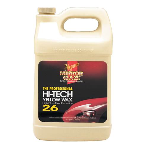 Mirror GlazeÂ® Hi-Tech Yellow Wax, 1 Gallon