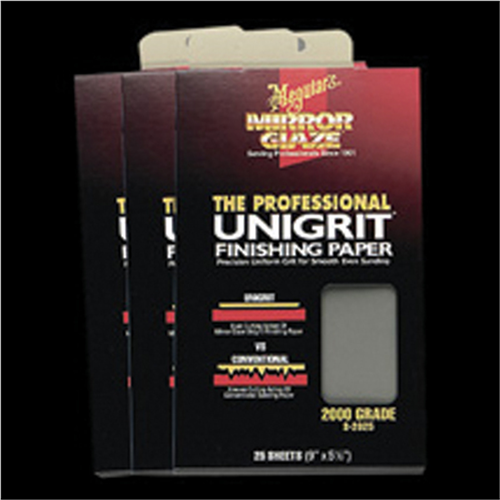 Meguiar'sÂ® UnigritÂ® Finishing Paper, 1500 Grade