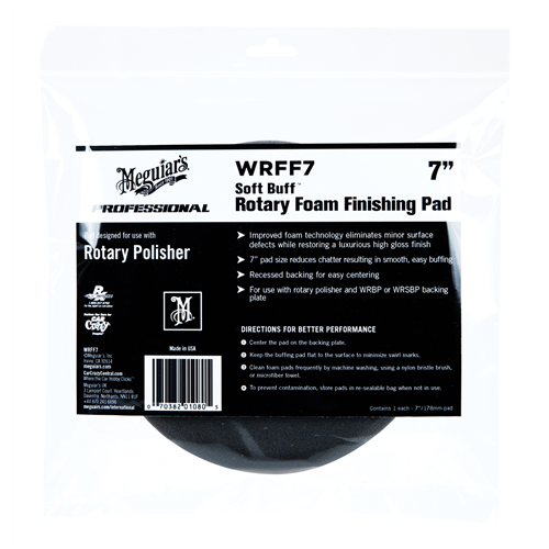 Meguiar'S Automotive Wrff7 Soft Buff Rotary Foam Finishing Pad