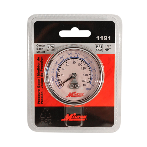 1/4" NPT Pressure Gage