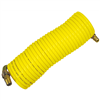 1/4 in. x 25 ft. Nylon Re-Koil Air Hose, Yellow