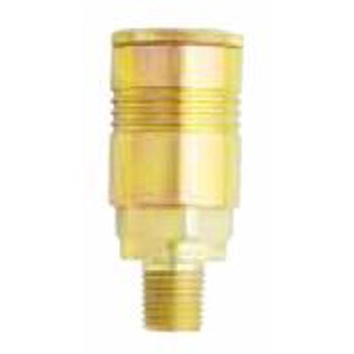 Milton Industries 1806Bk 3/8" Male Coupler P-Style