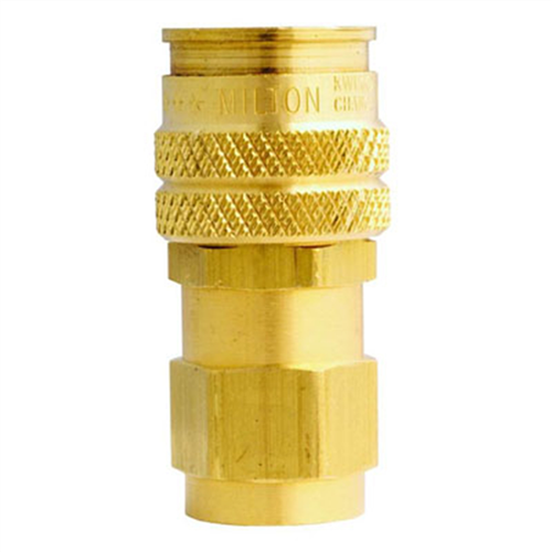 Coupler Body, 1/4" NPT Female Threads, for A, M, or T Style