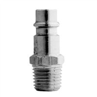 Milton Industries 760-1 Hi-Flo V-Style 1/4" Mnpt Steel Plug