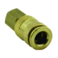 Coupler Body, 3/8" NPT Female Threads, V Style