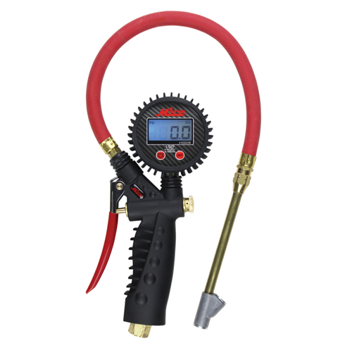 Digital Inflator Gauge with Straight Foot Head Chuck