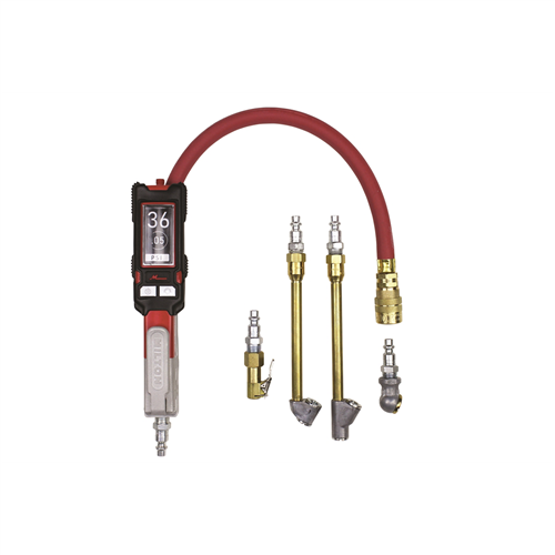Milton Industries S-580ekit 4 Chuck Digital Inflator Gauge Kit