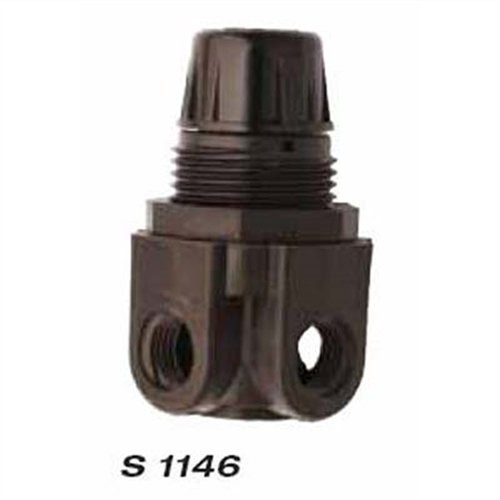 Milton Industries S1146 Glass Filled Nylon Low Press Mini Regulator