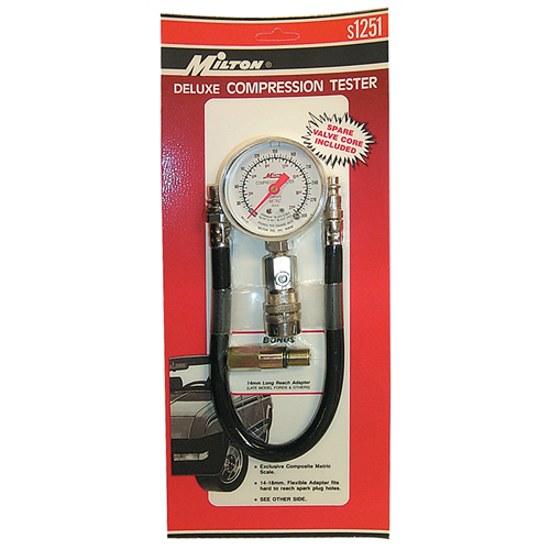 Milton Industries S-1251 Deluxe Compression Tester