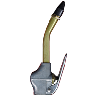 Milton Industries S-154 Lever Rubber Tip Blow Gun w/ Bent Tip