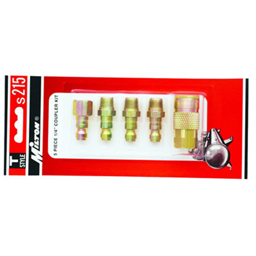 Kit Coupler T Style 5pc Xxx - Air Tools Online