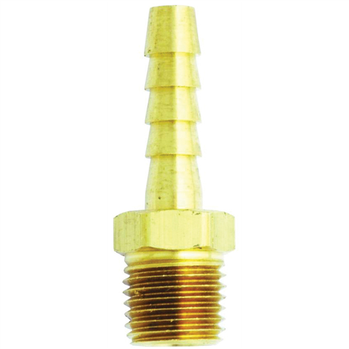 Male Brass Hose End - 2 Pack