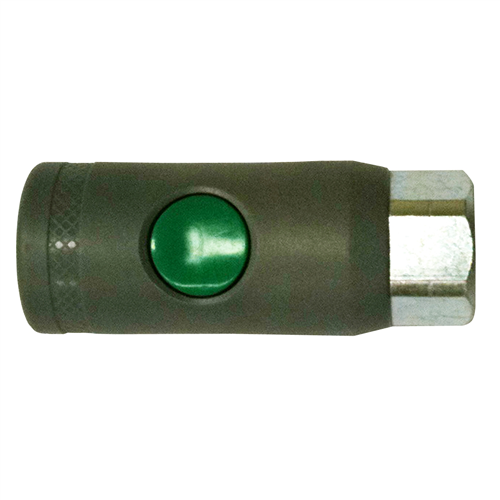 1/4" NPT Female, T-Style Safety Coupler