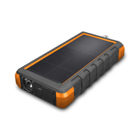 WHITE OAK COMMERCIAL TT-PBW-SW24 Bigfoot 24,000mAh Solar Power Bank with High-Speed USB-C