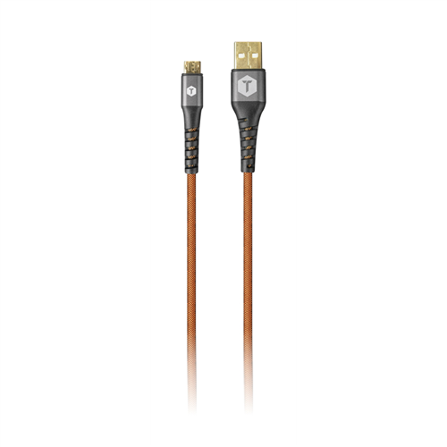 8' PRO Armor Weave Micro USB Cable w/ Slim Tip