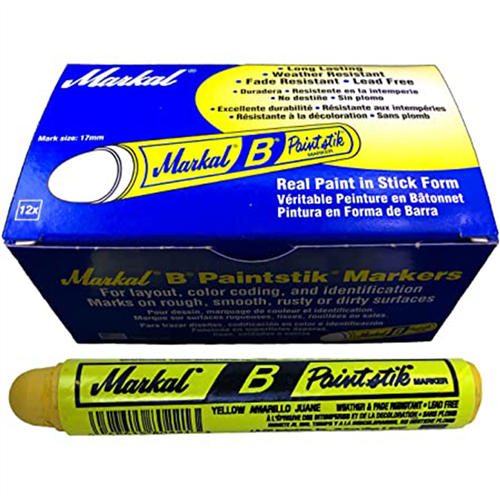 80221 Bx/12 Yellow Paintstick