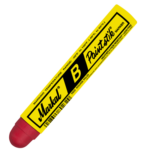  80222 Paintstik Solid Paint Crayon, Red (Box Of 12)