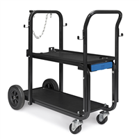 MillerÂ® Heavy-Duty Welder Cart & Cylinder Rack