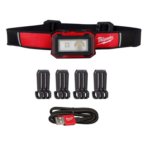 Milwaukee 2012R Magnet Task Light Headstrap Recharge