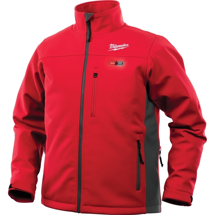 MilwaukeeÂ® M12â„¢ Heated TOUGHSHELL Jacket Kit 2X (RED)