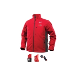 MilwaukeeÂ® M12â„¢ Heated Toughshell Jacket Kit 3X (Red)