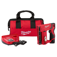 Milwaukee M12â„¢ 3/8 in. Crown Stapler w/ (1) REDLITHIUMâ„¢ CP1.5 Battery Kit