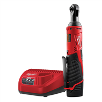 Milwaukee M12â„¢ Cordless 1/4 in. Lith-Ion Ratchet w/ (1) REDLITHIUMâ„¢ CP1.5 Battery Kit