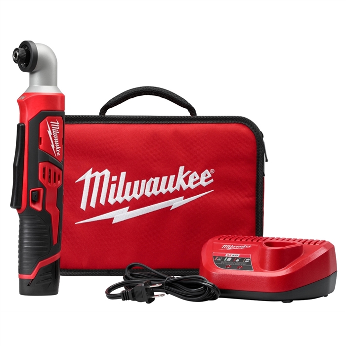 Milwaukee M12â„¢ 1/4 in. Hex Right Angle Impact Driver w/ (1) REDLITHIUMâ„¢ CP1.5 Battery Kit