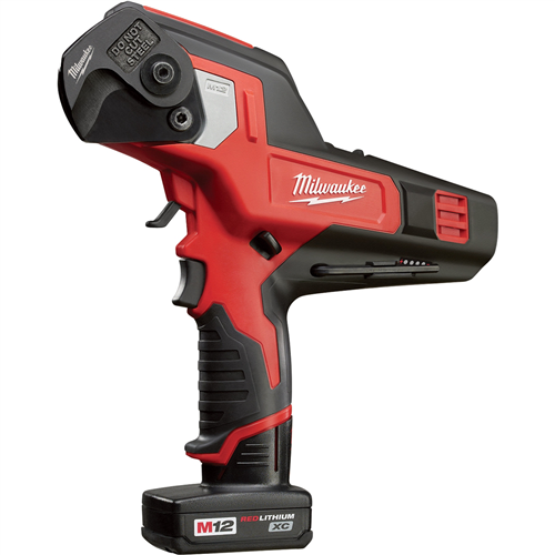 MilwaukeeÂ® M12â„¢ 600 MCM Cordless Cable Cutter Kit w/ LED Light