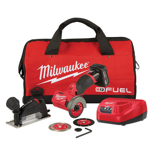 MilwaukeeÂ® M12â„¢ FUELâ„¢ 3 in. Compact Cut Off Tool Kit