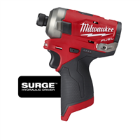 MilwaukeeÂ® M12â„¢ FUELâ„¢ SURGE 1/4 in. Hex Hydr Driver (Bare Tool)