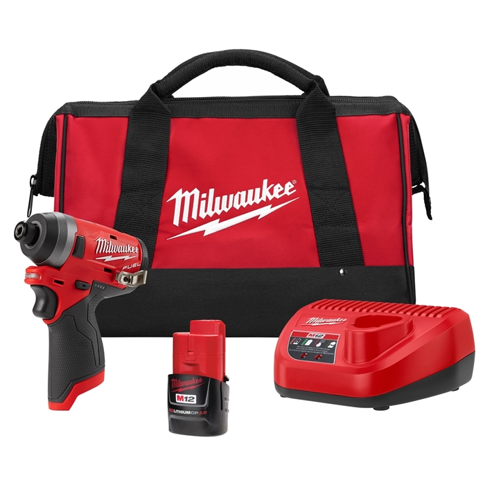 Milwaukee 2553-21 M12 Fuel Impact Driver Kit