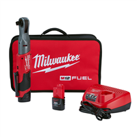 Milwaukee 2558-22 M12 Fuel 1/2" Ratchet 2 Battery Kit