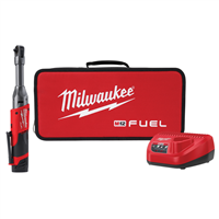 MilwaukeeÂ® M12â„¢ FUELâ„¢ 1/4 in. Extended Reach Ratchet w/ (1) CP2.0 Battery Kit