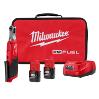 Milwaukee 2566-22 M12 Fuel 1/4 Hi-Speed Ratchet Kit