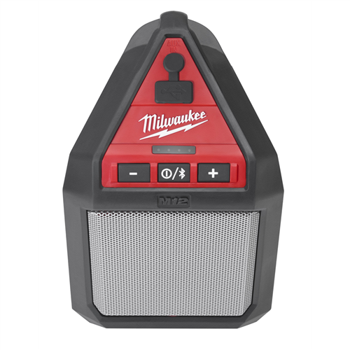 MilwaukeeÂ® M12â„¢ Wireless Bluetooth Jobsite Speaker